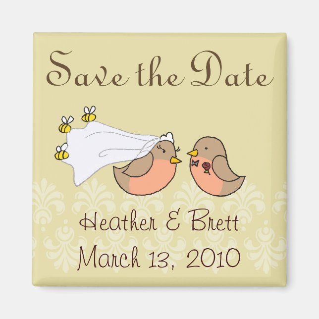 Imã Noiva à Abelha (Frente)