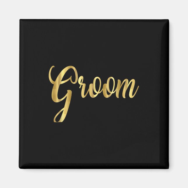 Imã Noiva de Casamento de Groom (Frente)