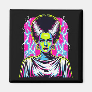 Imã Noiva De Frankenstein Noiva Vibrante Clic Hallowee