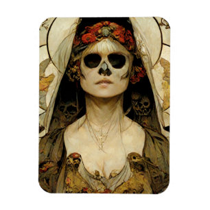 Ímã Noiva do Horror Gótico da Morte