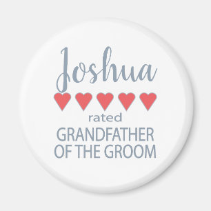 Imã Noiva e Corte de Honra 5 Corações Avô do Noivo