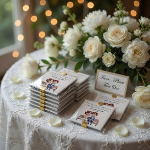 Imã Noiva e noiva O amor cita favores de casamento