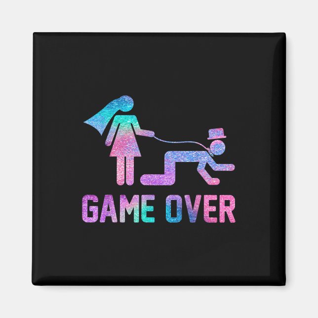 Imã Noiva Engraçada E Jogo De Casamento De Memória Da  (Frente)