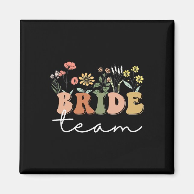 Imã Noiva Equipe Casamento Noiva Bachelorette P (Frente)
