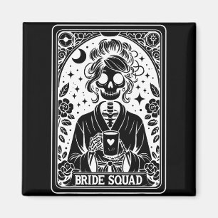 Imã Noiva Esquadra Carta Tarot Noiva Coven Gótico Solt