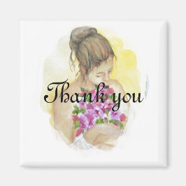 Imã NOIVA obrigada pelo presente de casamento