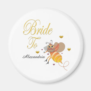 Imã Noiva Para Ser Bridal Personalizar Magnet