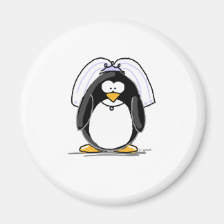 Imã Noiva Penguin