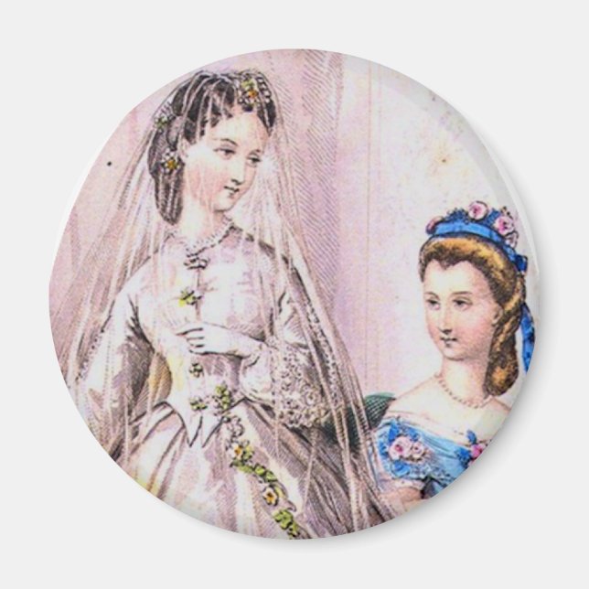 Imã Noiva Vitoriana de 1863 (Frente)