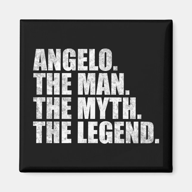 Imã Nome Angelo, Angelo O Homem O Mito A Lenda (Frente)