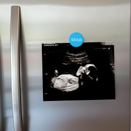Imã Nome Azul Personalizado da Azure Exibição de Ultra