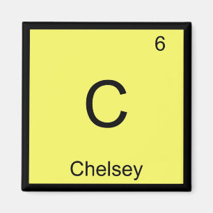 Imã Nome Chelsey Química Elemento Químico Mesa peri