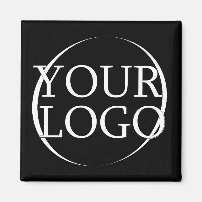 Imã Nome da empresa Crie o texto da sua própria empres (Frente)