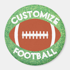 Imã Nome da Equipe de Futebol Personalizada ou Treinad