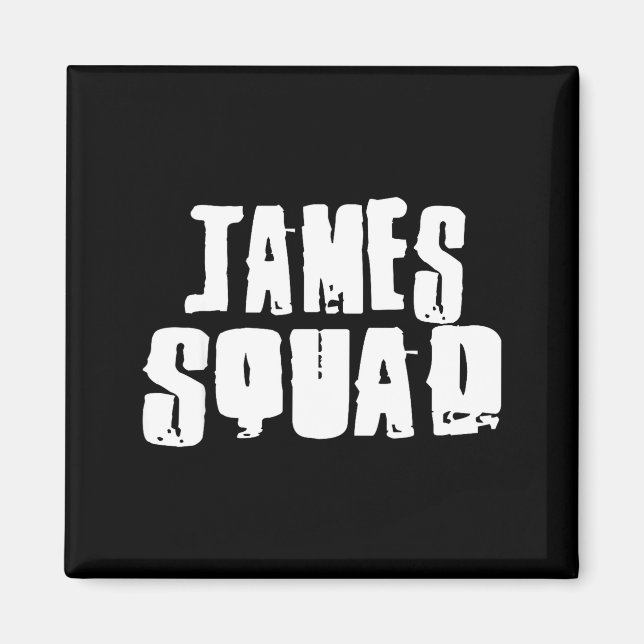 Imã Nome da Equipe de James Engraçado James  (Frente)