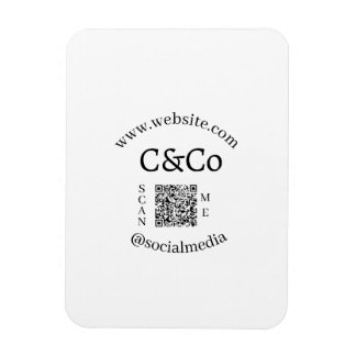 Ímã nome da letra do logotipo empresa mídia social sit