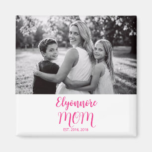 Imã Nome da Mãe Estabelecido em Letra Rosa