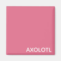 Nome de cor rosa Axolotl
