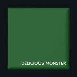 Imã Nome de cor verde do Monster delicioso<br><div class="desc">Nome de cor verde do Monster delicioso</div>