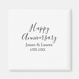 Imã Nome do casamento do aniversário feliz data ano si
