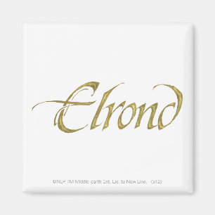 Imã Nome ELROND™ Texturizado