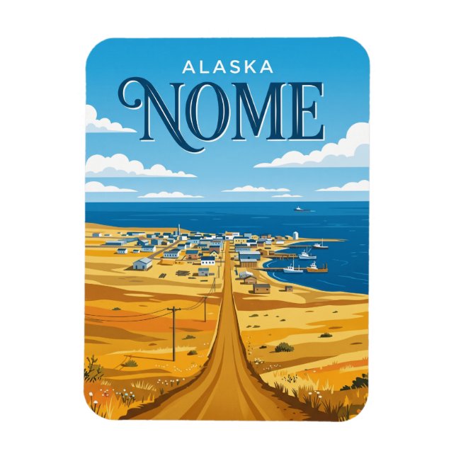 Ímã Nome EUA (Vertical)