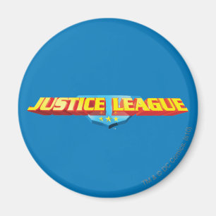 Imã Nome fino e logotipo de blindagem da Liga da Justi