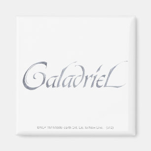 Imã Nome Galadriel texturizado