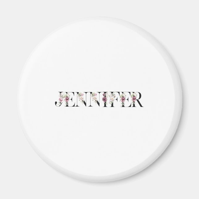 Imã Nome Jennifer (Frente)