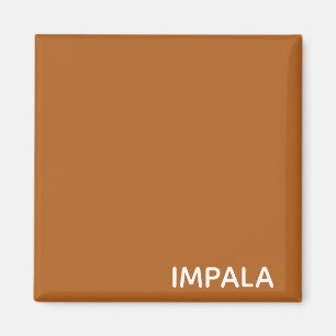 Imã Nome marrom da cor do Impala