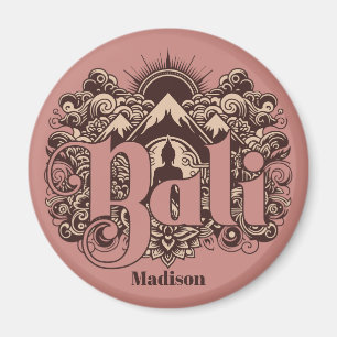 Imã Nome Personalizado Bali