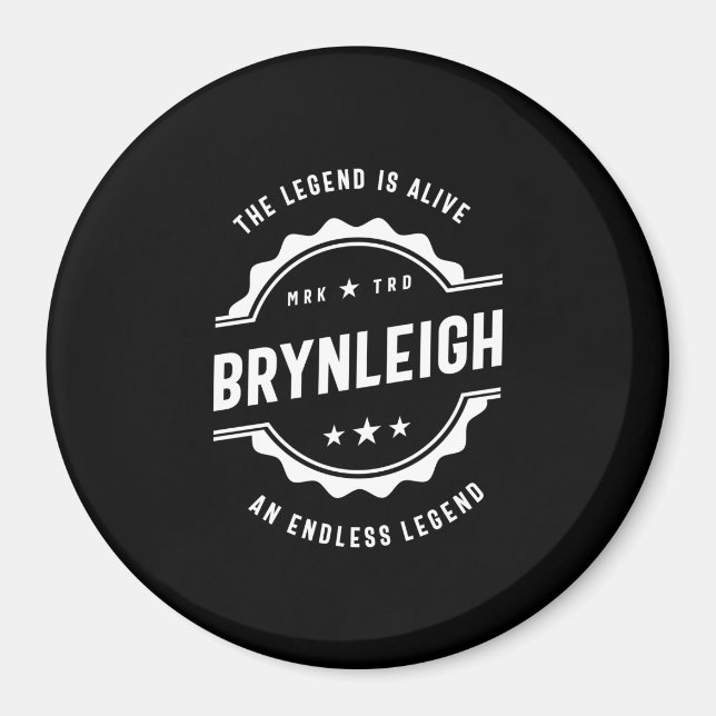 Imã Nome Personalizado Brynleigh Presente de Aniversár (Frente)