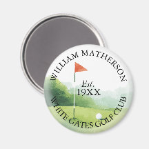 Nome Personalizado de Clube de Golfe Clássico
