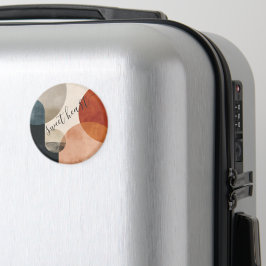 Imã Nome Personalizado do Boho