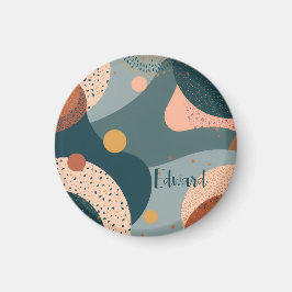 Imã Nome Personalizado do Boho