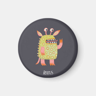 Imã Nome Personalizado do Rufus Monster