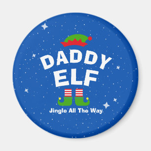 Imã Nome Personalizado e Frase do Elf do Cartoon de Na