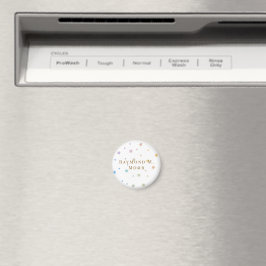 Imã Nome Personalizado Elegante e Customizado