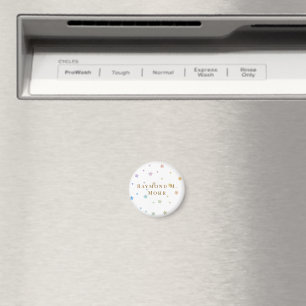 Imã Nome Personalizado Elegante e Customizado