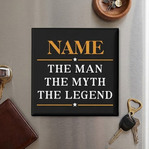 Imã Nome Personalizado O Homem O Mito A Lenda