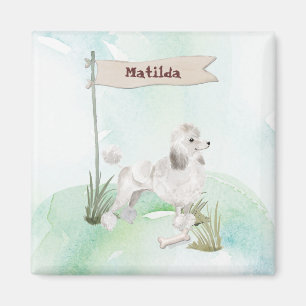 Imã Nome Personalizado Pet Dog Pet