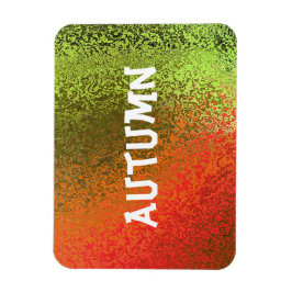 Ímã Nome Próprio Formas de Magnetos Premium Laranja e