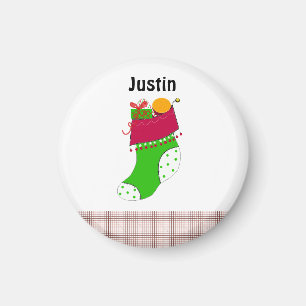 Imã Nomes de etiqueta de Natal