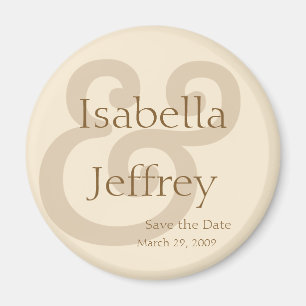 Imã Nomes do Magnet (personalizável)