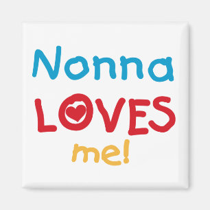 Imã Nonna ama-me T-shirts e presentes