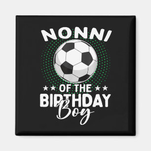 Imã Nonni do menino aniversariante de futebol Aniversá