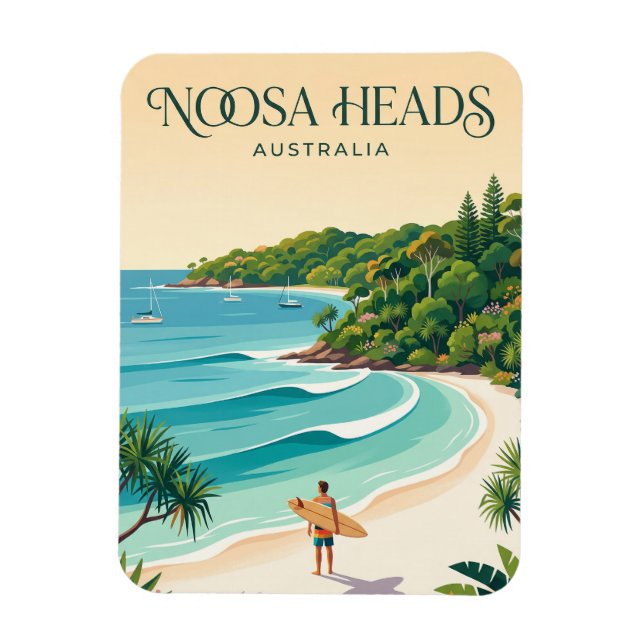 Ímã Noosa Heads Austrália (Vertical)