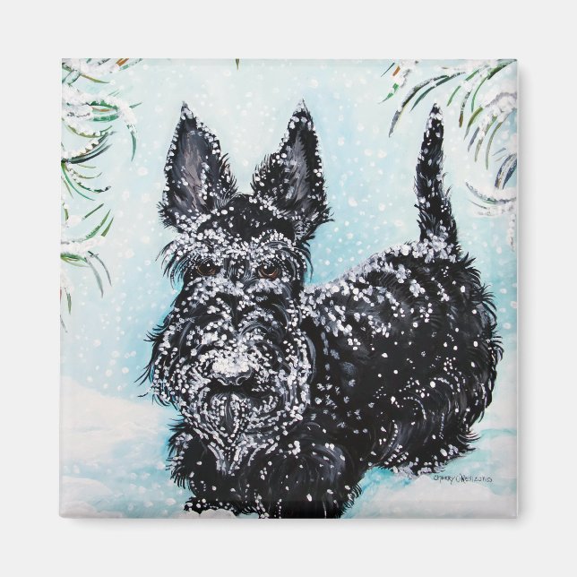 Imã Nora Scottish Terrier (Frente)