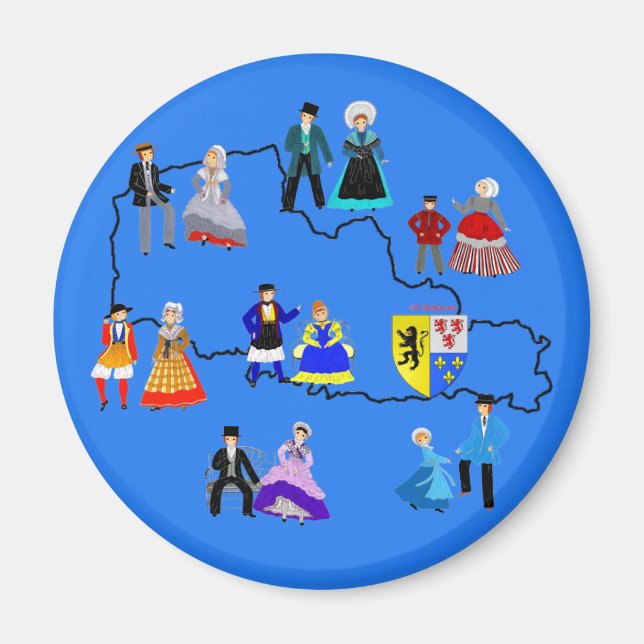 Imã Nord-Pas-de-Calais, França (Frente)