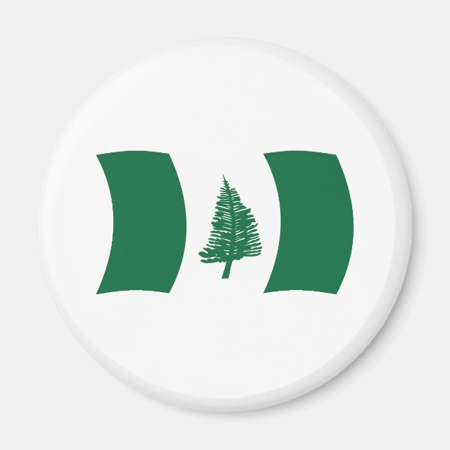 Imã Norfolk Island Flag Magnet (Frente)